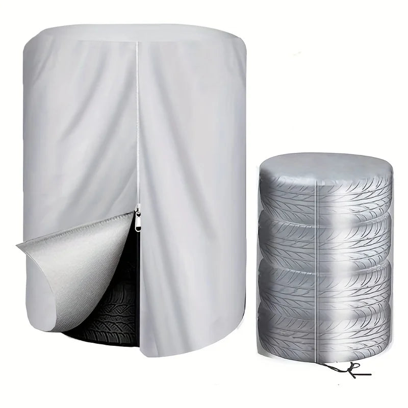 Funda para Rueda Exterior Impermeable Resistente UV Protector Neumáticos