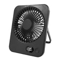 Ventilador Portátil Mini Plegable USB con 5 Velocidades para Escritorio y Pared