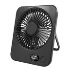 Ventilador Portátil Mini Plegable USB con 5 Velocidades para Escritorio y Pared