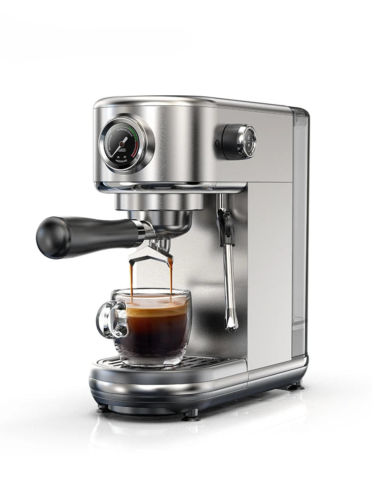 Cafetera Espresso HiBREW H10B 20 Bar Semiautomática Slim Frío y Caliente