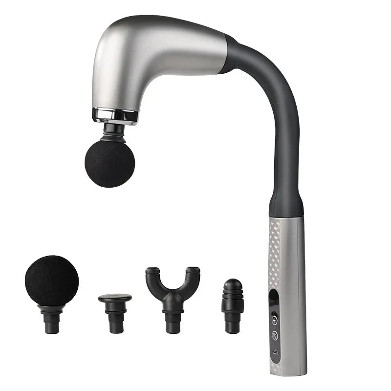 Pistola de Masaje Muscular Eléctrica Fascia Gun Portátil