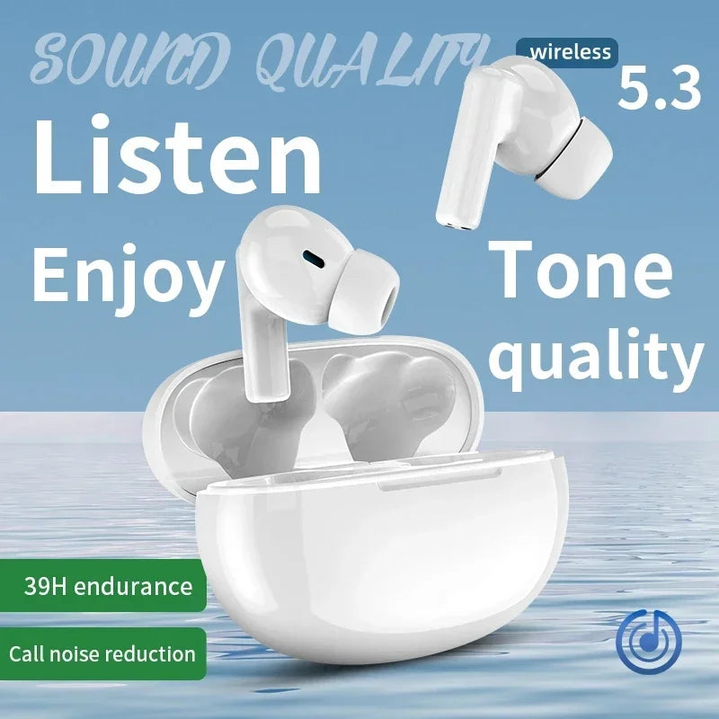 Auriculares Bluetooth Inalámbricos con Cancelación de Ruido y Micrófono