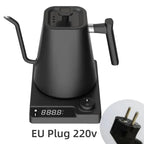 Hervidor Eléctrico Gooseneck 1200W con Control de Temperatura para Café y Té
