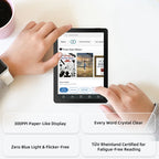 Ebook Reader Bigme B6 6” E-Ink Android 14 4GB+64GB con Luz Ajustable