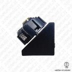 Watch Winder 3 Relojes Automáticos Caja Giratoria PU con Alimentación USB