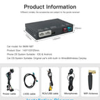CarPlay Inalámbrico para BMW NBT EVO Serie 1-7 X1 X3 X5 MINI Plug and Play