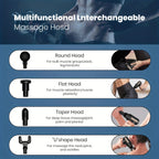 Pistola de Masaje Muscular Portátil Fascia Gun Vibración Relajación Profunda
