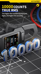 Pinza Amperimétrica FNIRSI DMC-100 Multímetro Digital 600A Recargable
