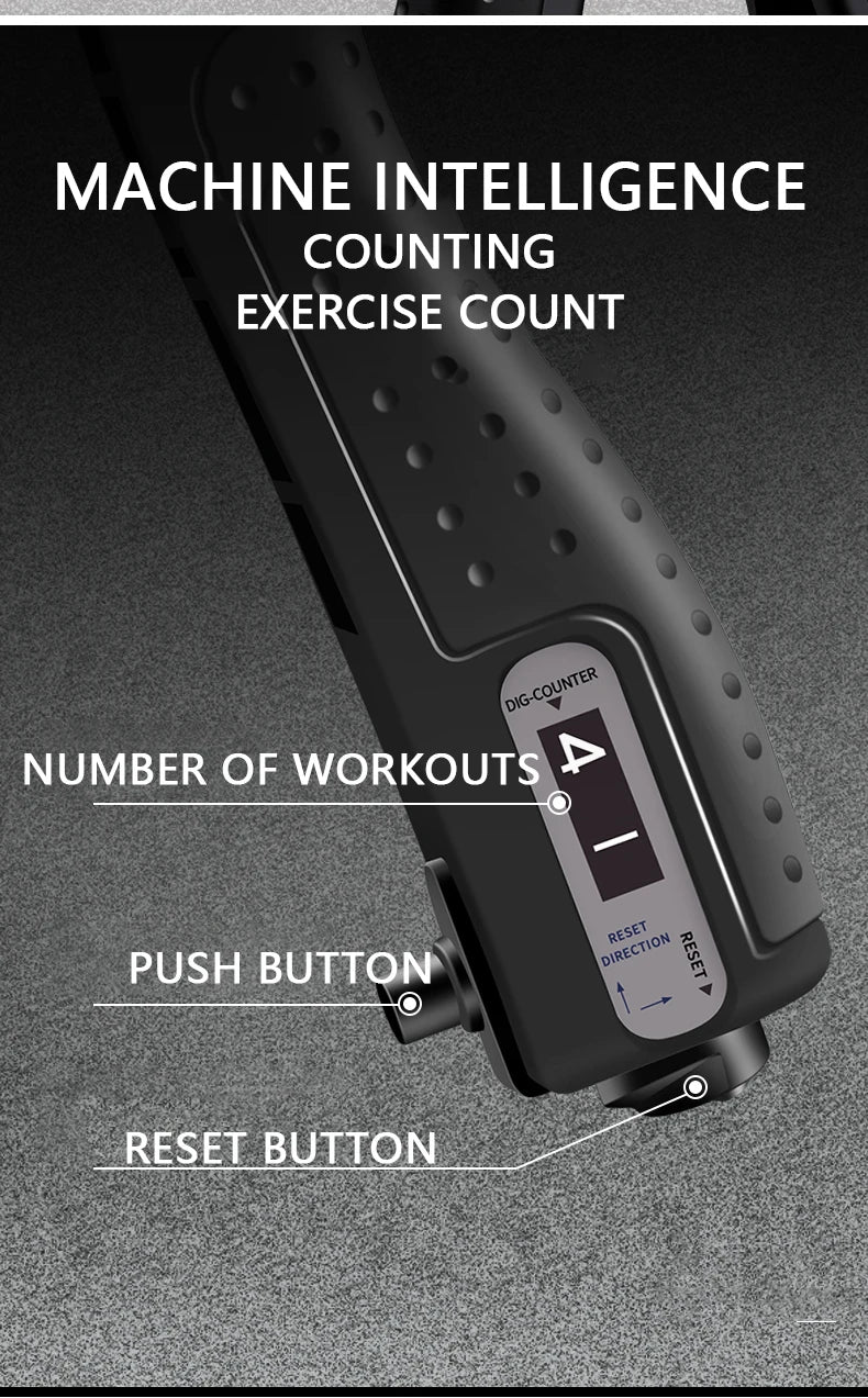 Hand Grip Ajustable 5-60kg con Contador Entrenador de Fuerza Mano y Antebrazo