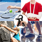 Hand Grip Ajustable 5-60kg con Contador Entrenador de Fuerza Mano y Antebrazo