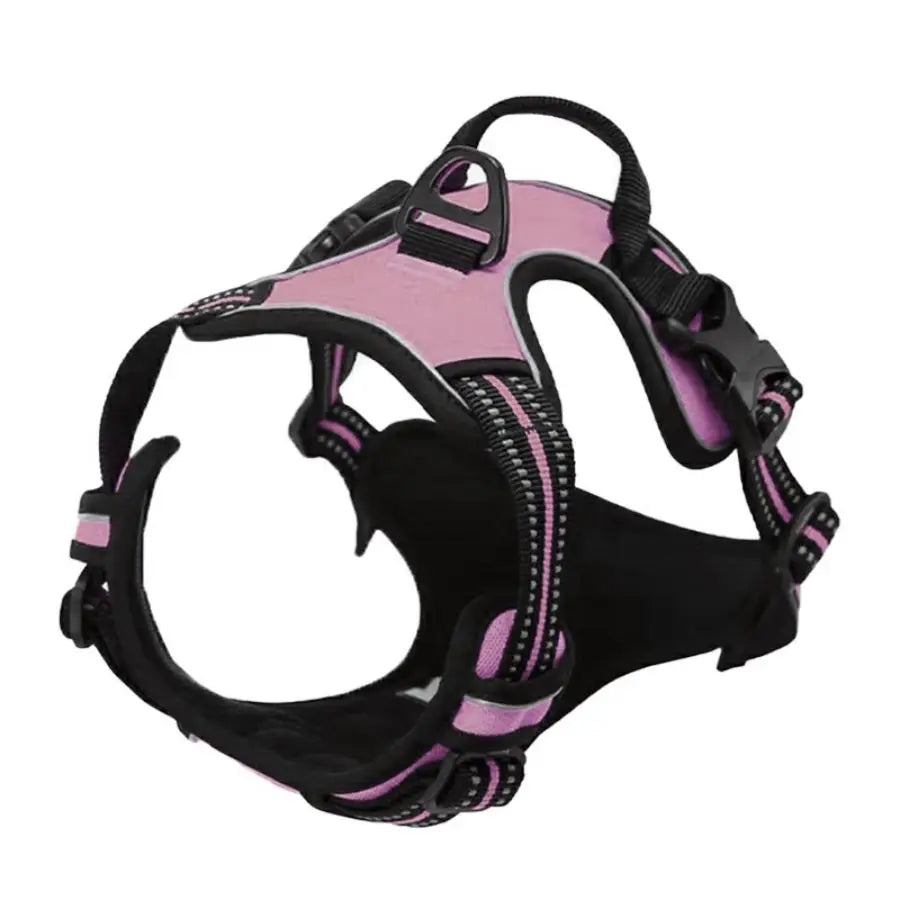 Arnés Antitirones para Perro con Clip Frontal Reflectante y Asa de Control