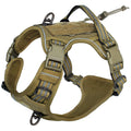 Arnés Táctico para Perro Antitirones MOLLE Ajustable Reflectante