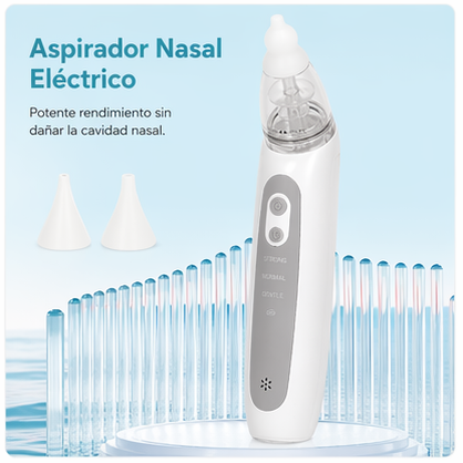 Aspirador Nasal Eléctrico para Bebé Recargable Anticongestión 2025
