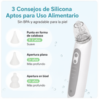 Aspirador Nasal Eléctrico para Bebé Recargable Anticongestión 2025