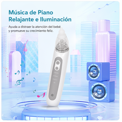 Aspirador Nasal Eléctrico para Bebé Recargable Anticongestión 2025