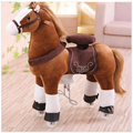 Caballo Saltador Inflable para Niños Juguete de Equilibrio Multicolor