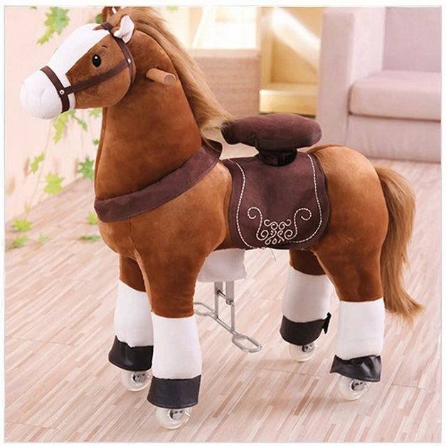 Caballo Saltador Inflable para Niños Juguete de Equilibrio Multicolor