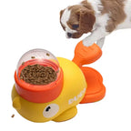 Comedero Interactivo para Perros Dispensador de Premios Puzzle Antideslizante