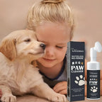 Espuma Limpiadora de Patas para Mascotas 100ml sin Enjuague con Cepillo