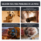 Espuma Limpiadora de Patas para Mascotas 100ml sin Enjuague con Cepillo