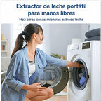 Extractor de Leche Materna Eléctrico Manos Libres Doble Automático