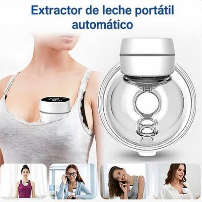 Extractor de Leche Materna Eléctrico Manos Libres Doble Automático