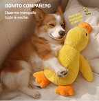 Juguete de Peluche para Perro Pato Sonoro Resistente para Mordida