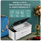 Limpiador Ultrasónico 500ML para Gafas y Joyas Limpieza Profunda