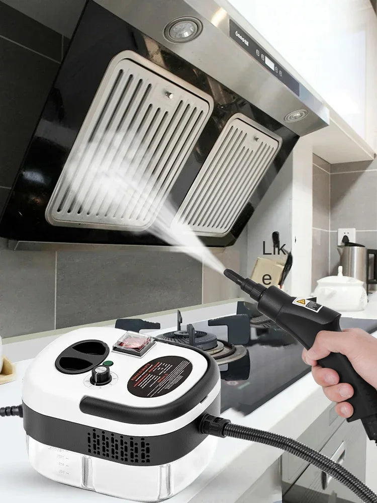 Limpiador a Vapor 2500W Alta Temperatura Portátil para Hogar y Coche