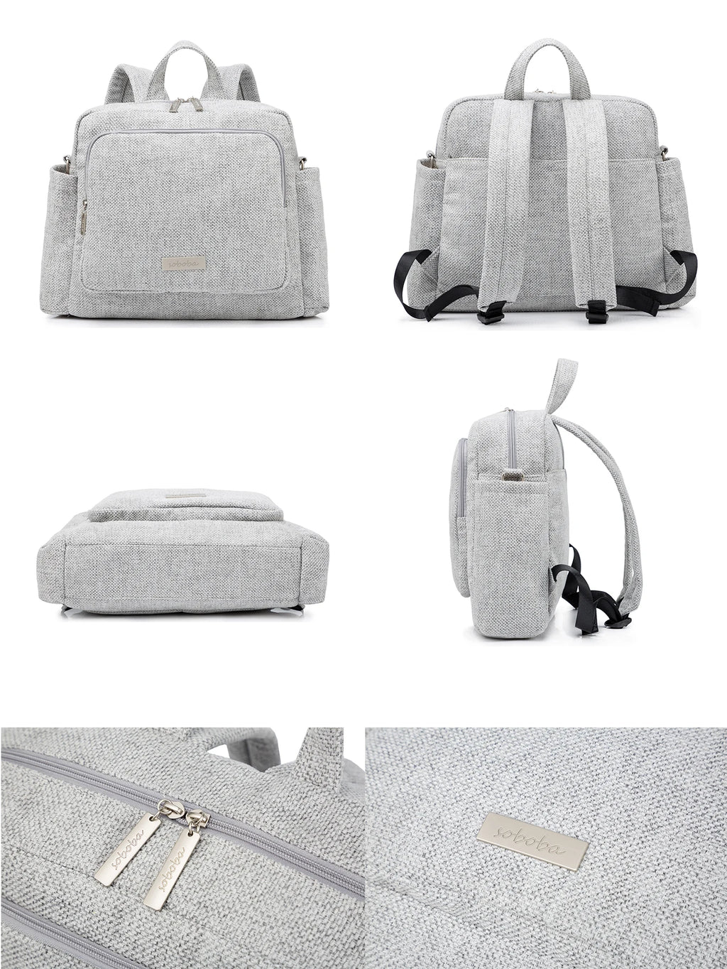 Mochila Cambiador para Bebé Soboba Impermeable Gran Capacidad Maternal