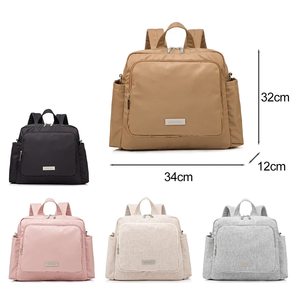 Mochila Cambiador para Bebé Soboba Impermeable Gran Capacidad Maternal