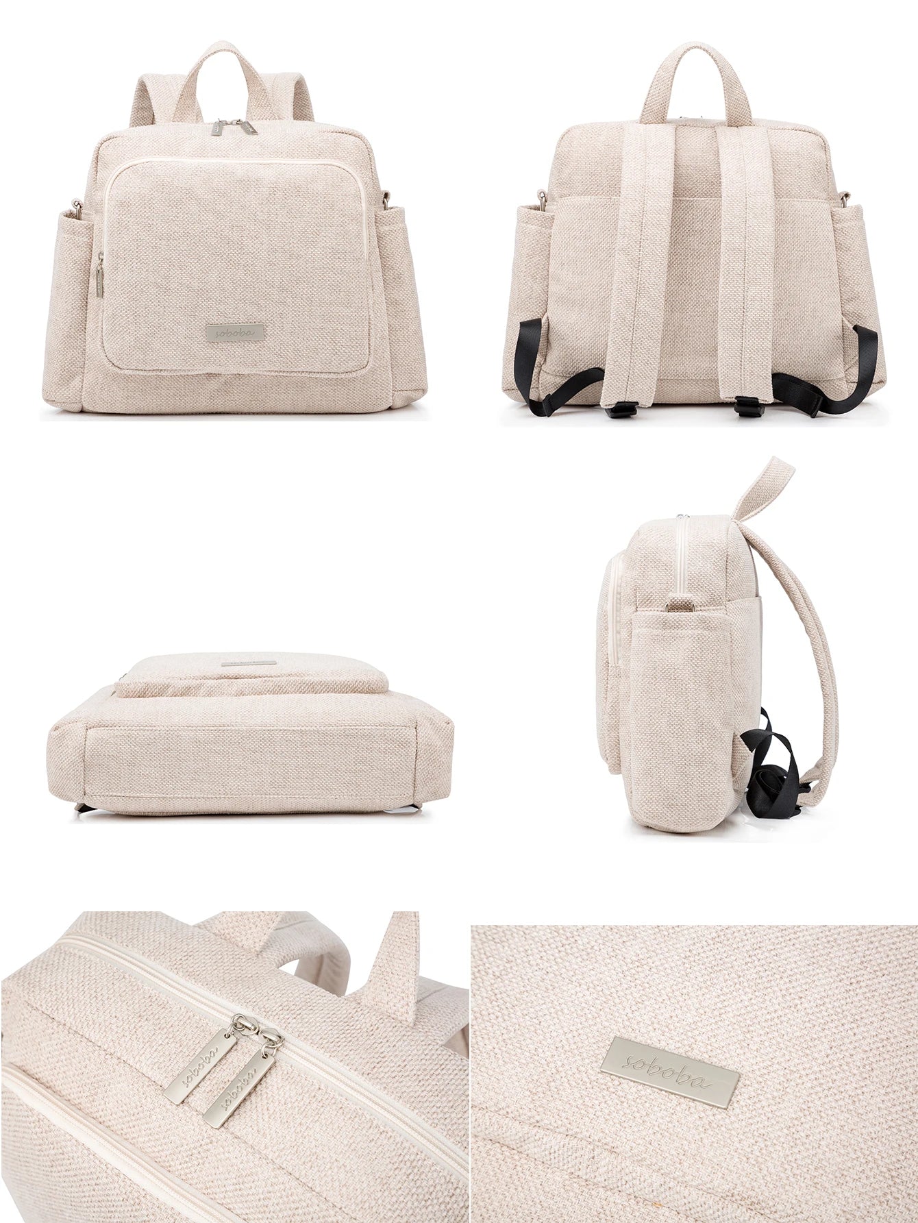 Mochila Cambiador para Bebé Soboba Impermeable Gran Capacidad Maternal