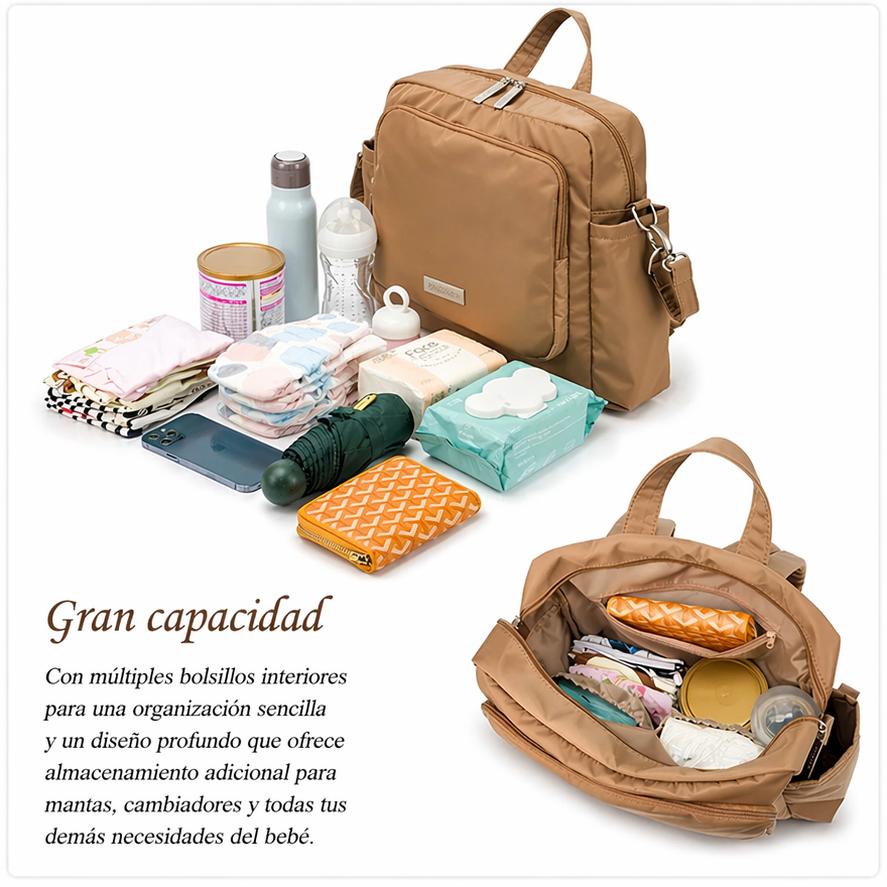 Mochila Cambiador para Bebé Soboba Impermeable Gran Capacidad Maternal