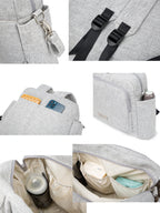 Mochila Cambiador para Bebé Soboba Impermeable Gran Capacidad Maternal