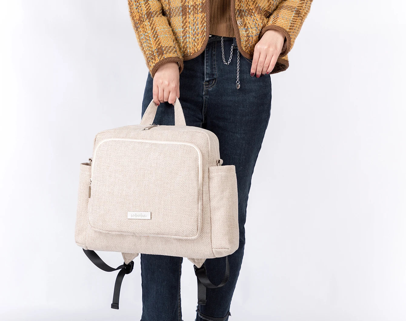 Mochila Cambiador para Bebé Soboba Impermeable Gran Capacidad Maternal