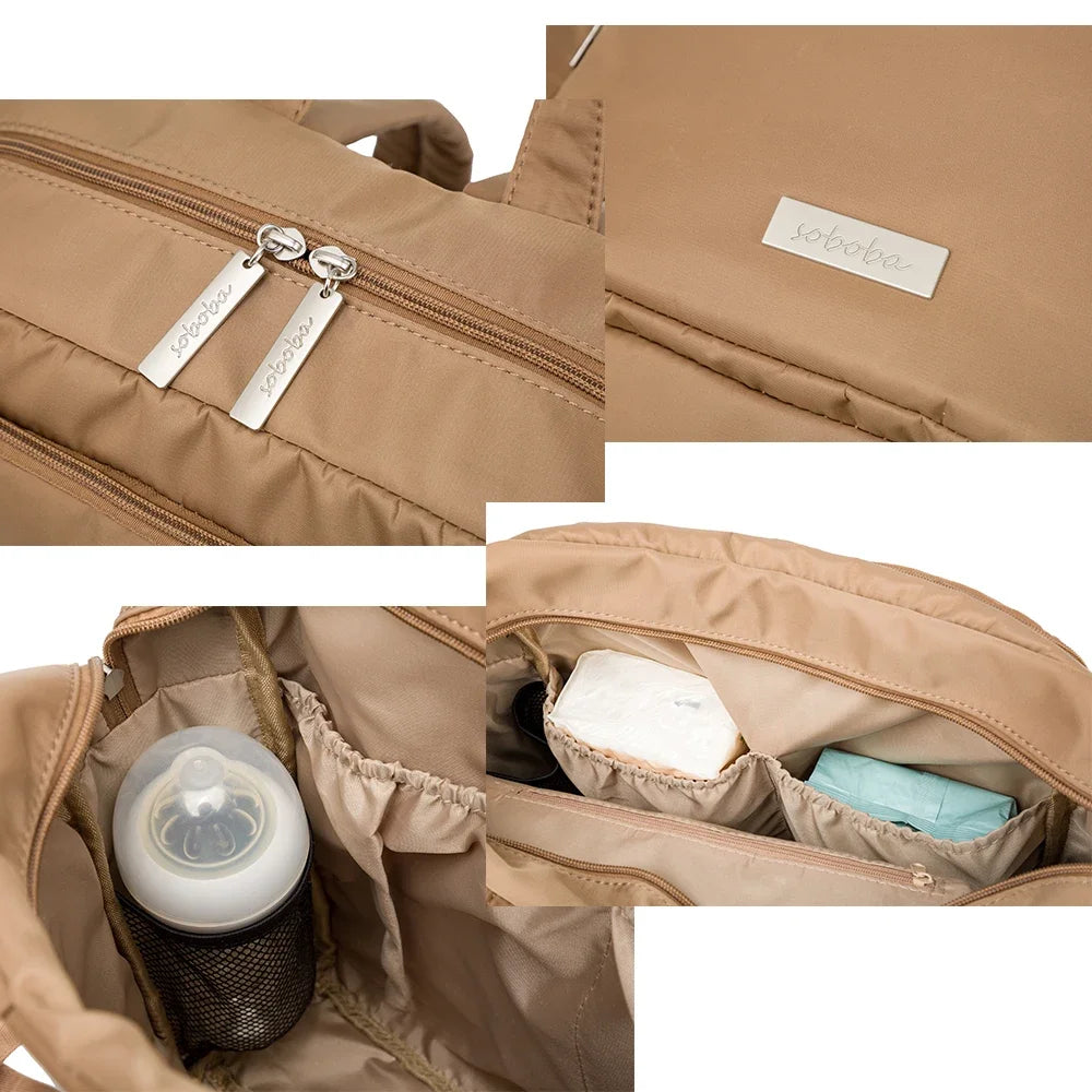 Mochila Cambiador para Bebé Soboba Impermeable Gran Capacidad Maternal