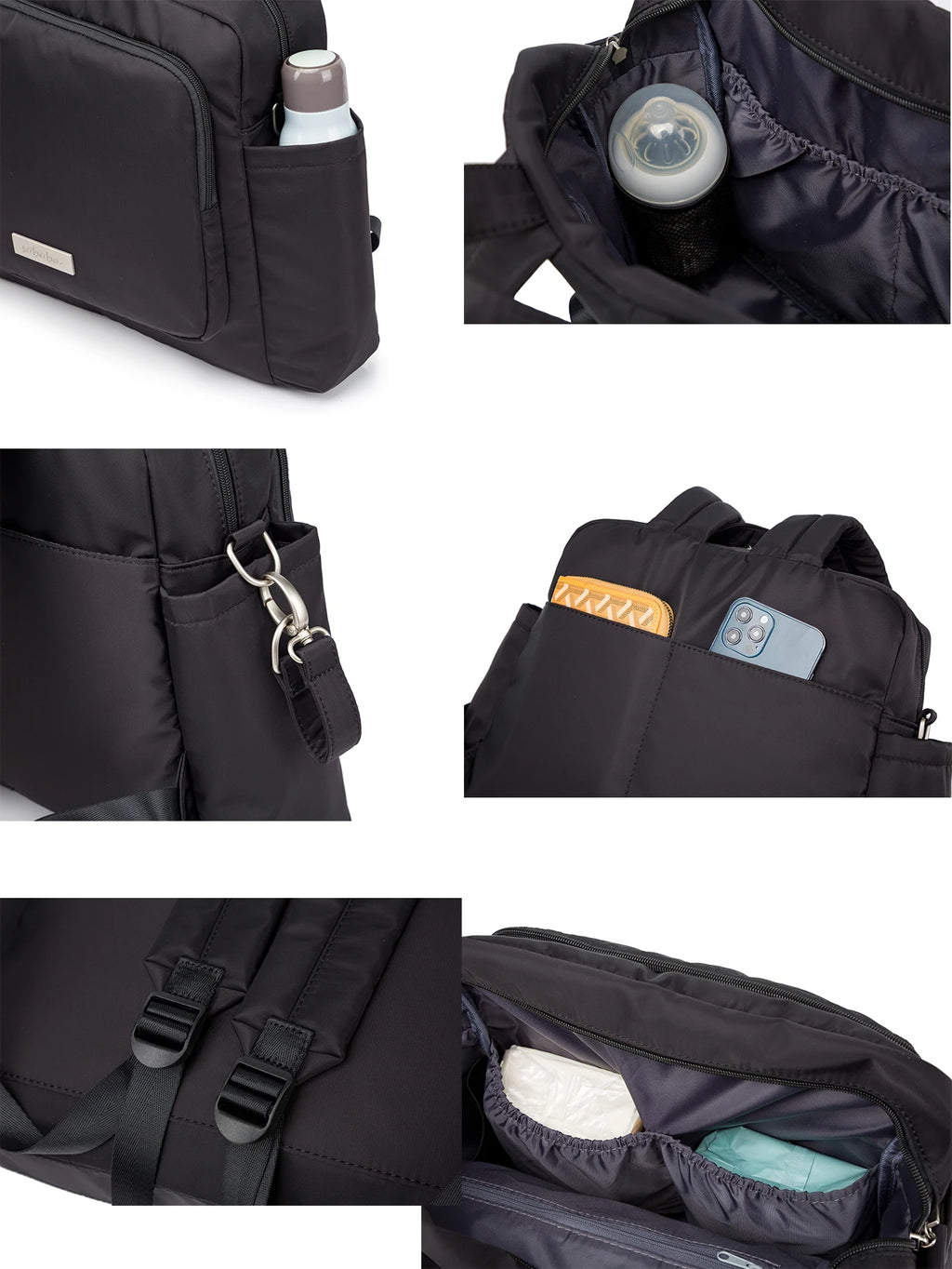 Mochila Cambiador para Bebé Soboba Impermeable Gran Capacidad Maternal