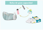 Portabebés Ergonómico Multifuncional con Asiento de Cadera para Bebé