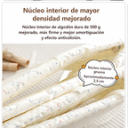 Protector de Cuna Antigolpes de Algodón Suave Barrera de Seguridad para Bebé