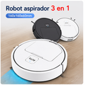 Robot Aspirador 3 en 1 Inteligente Barre Aspira y Friega Recargable