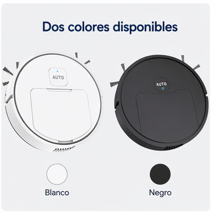 Robot Aspirador 3 en 1 Inteligente Barre Aspira y Friega Recargable