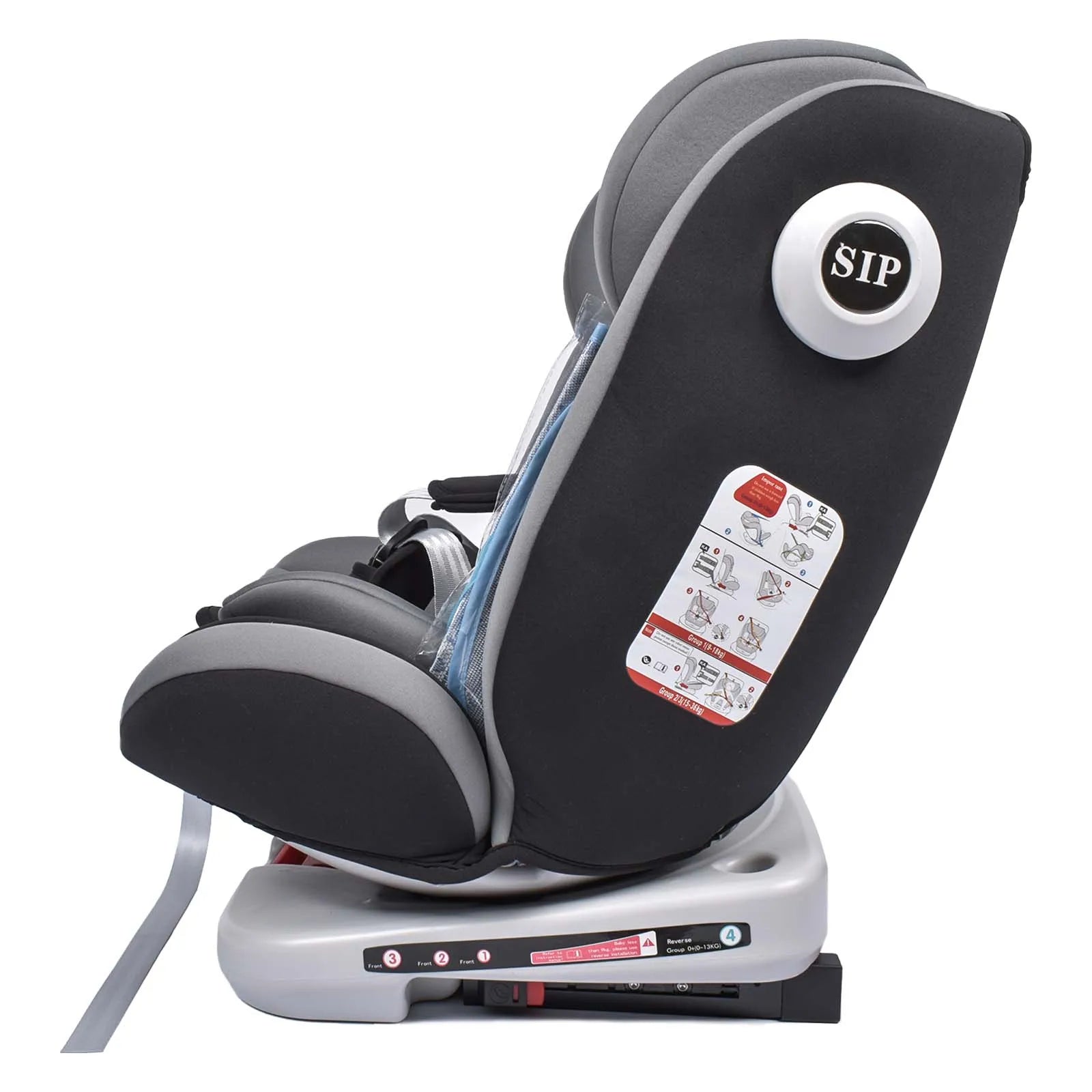 Silla de Coche Infantil 360° ISOFIX 9-36kg AP01 KL005 con Arnés 5 Puntos