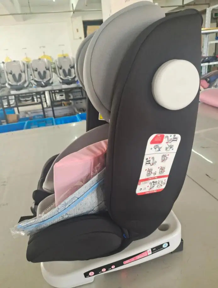 Silla de Coche Infantil 360° ISOFIX 9-36kg AP01 KL005 con Arnés 5 Puntos