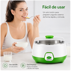 Yogurtera Eléctrica 1L Multifuncional para Yogur Natto y Fermentación