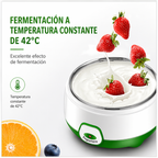Yogurtera Eléctrica 1L Multifuncional para Yogur Natto y Fermentación